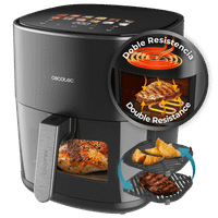 freidora de aire cecotec cecofrygrill duoheat 6500