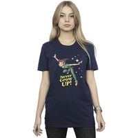 disney camiseta never grow up para mujer