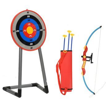 Juego De Tiro Con Arco De Arco Y Flecha Para Niños Con Objetivo Vidaxl