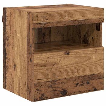 Muebles De Pared Para Tv 2 Uds | Mueble De Salón | Gabinete De Tv Madera Vieja 40 X 30 X 40 Cm