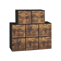 caja de almacenaje juego de 8 30 x 30 x 30 cm