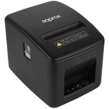 Approx APPPOS80AM-USB Impresora de Tickets Térmica USB-RJ11 Negra