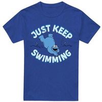 sesame street camiseta just keep jumping para mujer
