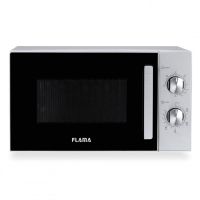 microondas combinado flama 1803fl plata 20l 700w giratorio encimera grill