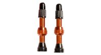 par de valvulas presta universales stan s notubes 35mm naranja