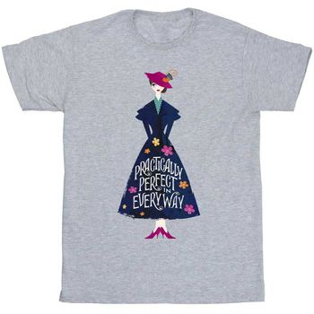 Mary Poppins Camiseta Practically Perfect In Every Way para niño
