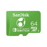 sandisk nintendo microsdxc uhs-i card for nintendo switch yoshi edition- 64gb up to 100mbs read up to 90mbs write