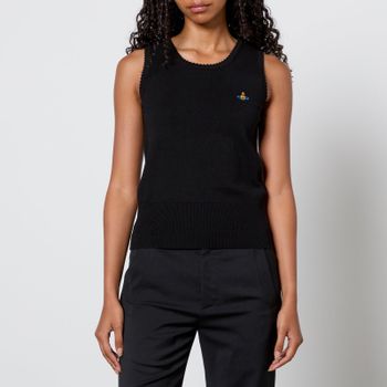 Vivienne Westwood Bea Cotton and Cashmere-Blend Vest - M