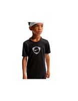 camiseta de futbol nike df acd ss top gx hbr -pd infantil negrogris