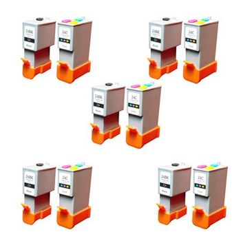 Compatible Multipack Canon MultiPass MPC390 Printer Ink Cartridges (10 Pack) -6881A002