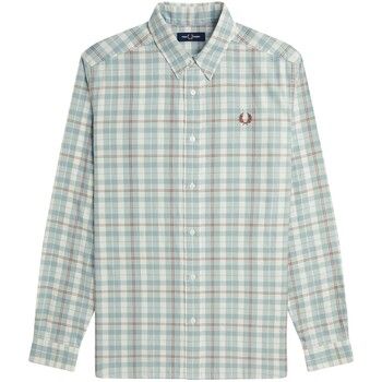 Fred Perry Camisa manga larga Fp Twill Tartan Shirt para hombre