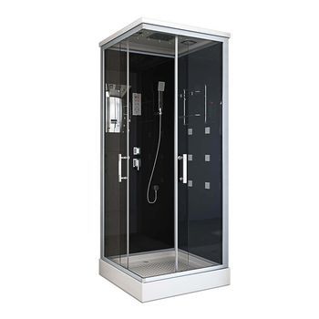 Cabina De Ducha Con Iluminación Led Wave M - 90 X 90 Cm