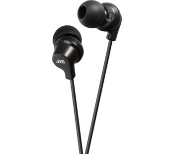 JVC HA-FX10-B-E Headphones - Black, Black