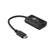 goobay adaptador usb-c 30 a hdmi negro