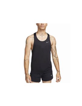 Camiseta Tirantes de Running Nike Fast DriFit Running Singlet Hombre Negro/Blanco