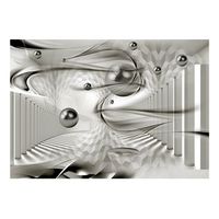 papel pintado 3d - geometric storm 200x140 cm