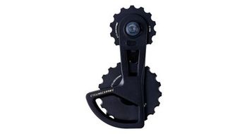 Jaula de desviador cyclingceramic ospw pro 14 19t para desviador shimano 105 y 105 di2 11 12s negro