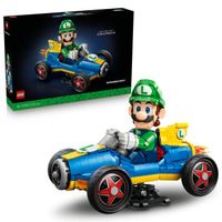 lego super mario mario kart luigi y mach 8 juguete de construccion 18 anos - 72050