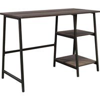 bench desk - smoked oak