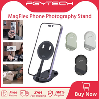 pgytech magflex soporte magnetico fuerte para telefono soporte de fotografia plegable apto para iphone 12131415 series y android series