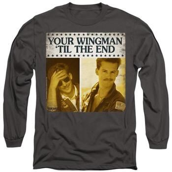 Top Gun Camiseta manga larga Til The End para hombre