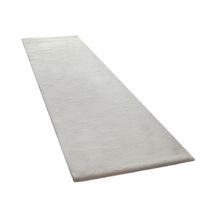 alfombra de piel fluffy crema 80x300 cm