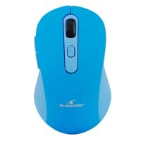 raton bluestork m-wl-off65-blue bluetooth rf 4800 dpi azul ambidiestro 6 botones