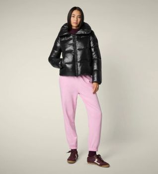 Save The Duck para mujer. D39370W-LOVE21 Chaqueta Isla negro (M/L), Casual, Sostenible, Nylon reciclado