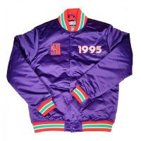 chaqueta mitchell and ness all star 1995 phoenix nba heavyweight satin jacket