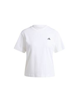 Camiseta adidas Essentials Small Logo Mujer Blanco