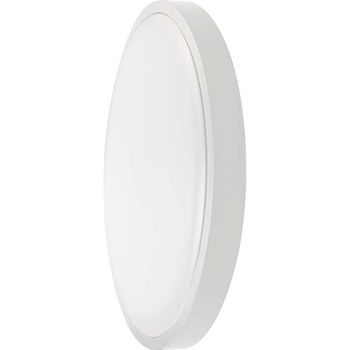 Plafón V-tac Vt-8618s Montaje En Superficie 18w Led Ip44 25cm Detector De Movimiento 4000k 1830lm (sku 76601) Blanco