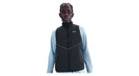 chaqueta termica sin mangas nike negro  hombre