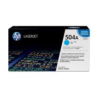 hp 504a toner original laserjet cian