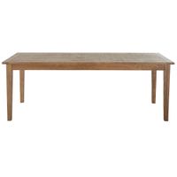mesa de comedor para 10 personas en mango reciclado 220 cm