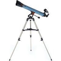 celestron inspire 80 refractor telescope - blue blue