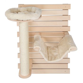 Natural Paradise Wall Scratching Board - Dahlia - Cream