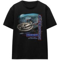 star trek tops y camisetas enterprise nx 01 para mujer