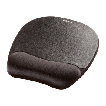 Reposamuñecas Fellowes 9176501 Tela Espuma de Memoria Negro Monocromo 201,6mm