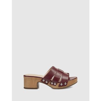 Wonders Zuecos SANDALIA D-8861 BURDEOS para mujer