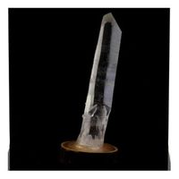 cuarzo - natural pierre de francia massif des grandes rousses isere  1370 ct - certificado de autenticidad incluido  75 x 16 x 14 mm