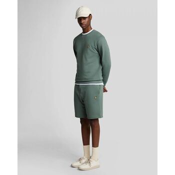 Lyle & Scott Short ML414VOG SWEAT SHORT-X583 GREEN MERCIRIAL para hombre