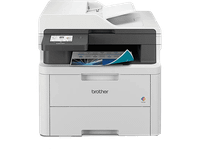 impresora multifuncion laser - brother dcpl3560cdw impresion doble cara color wifi gris