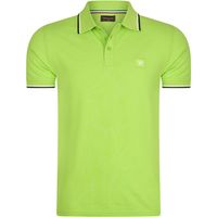 cappuccino italia polo applique pique para hombre