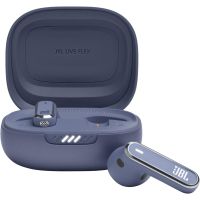 jbl live flex auriculares inalambricos con cancelacion adaptativa de ruido azules