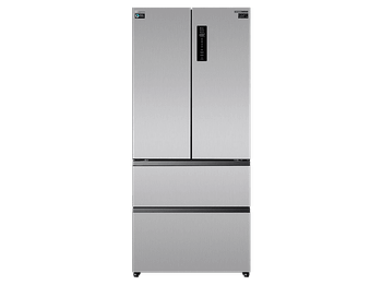 Frigorífico americano - Infiniton FRD-580Q90XEN, No Frost, 190 cm, 458l, Inverter, Iluminación LED, Inox