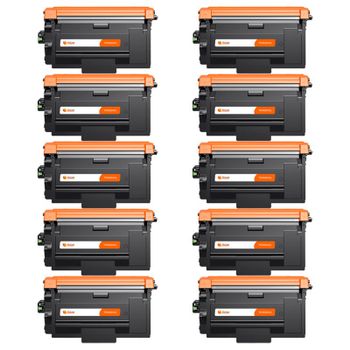 Pccom Essential Brother Tn3600xxl Tóner Compatible Negro Pack 10