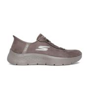 skechers para mujer 124837 zapatillas de piel slip-ins go walk flex mali marron 41 plano ninguno casual
