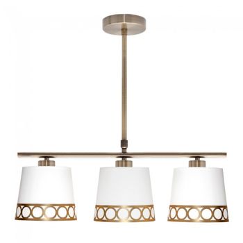Lámpara de techo dalia (3 luces)