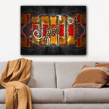 Pintura Decorativa Lienzo 1032088078_70100 Multicolor 70x100 Cm