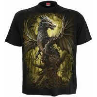 spiral camiseta oak dragon para mujer